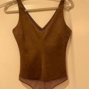 Bcbg v neck bodysuit